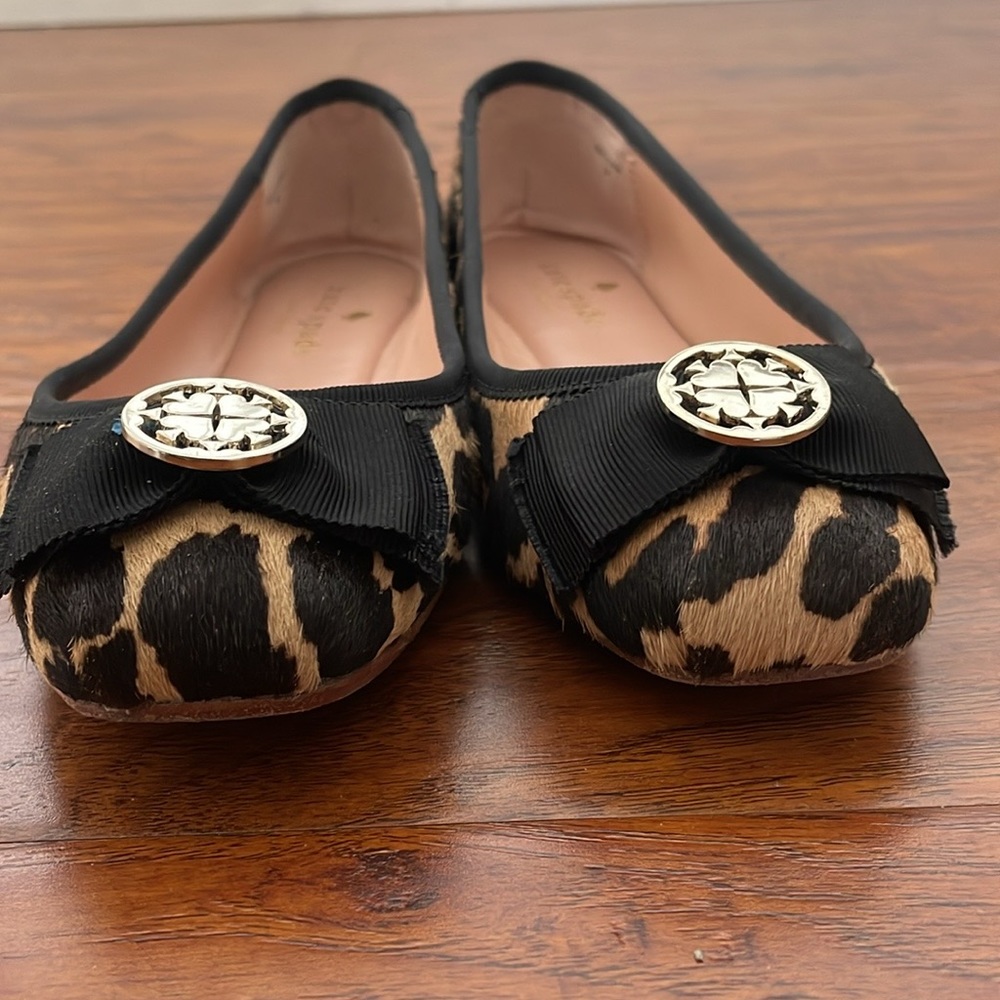 KATE SPADE ♠️ Calf Hair Flats - Picture 3 of 7